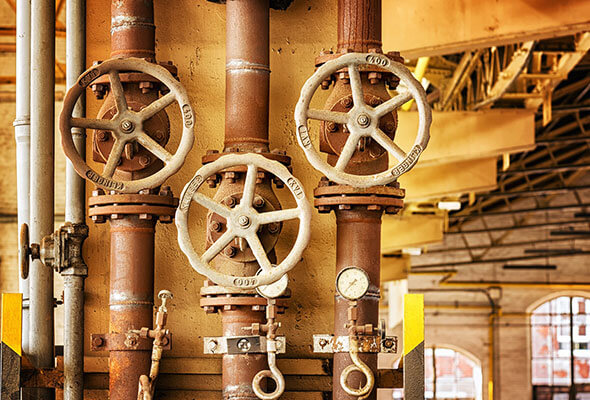 Usługi industrial valve with pipe